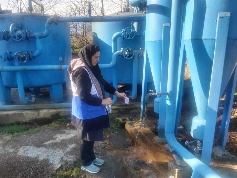 کیفیت آب شرب مازندران پایدار است