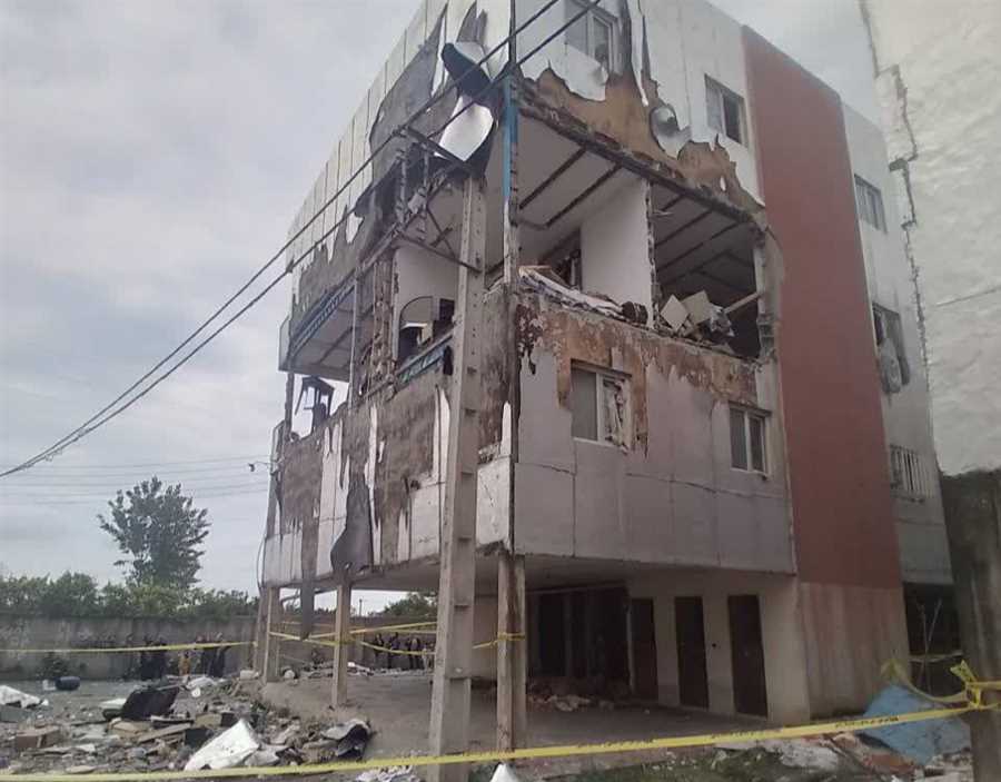 انفجار منزل مسکونی در قائم‌شهر