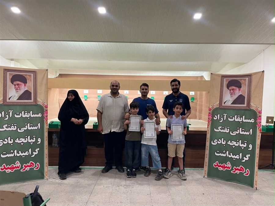 تیراندازان نوجوان، گوی سبقت را ربودند