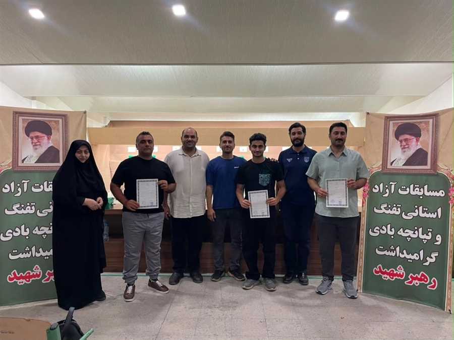 تیراندازان نوجوان، گوی سبقت را ربودند