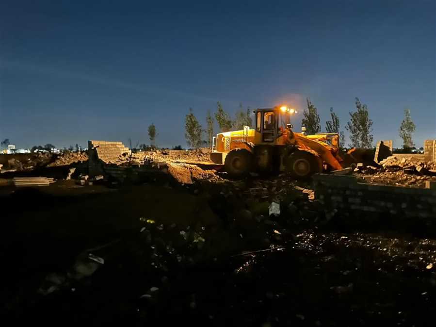 تخریب ۲۰ بنای غیرمجاز در چمستان