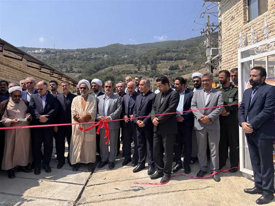 افتتاح کشتارگاه صنعتی دام در مرزن‌آباد چالوس