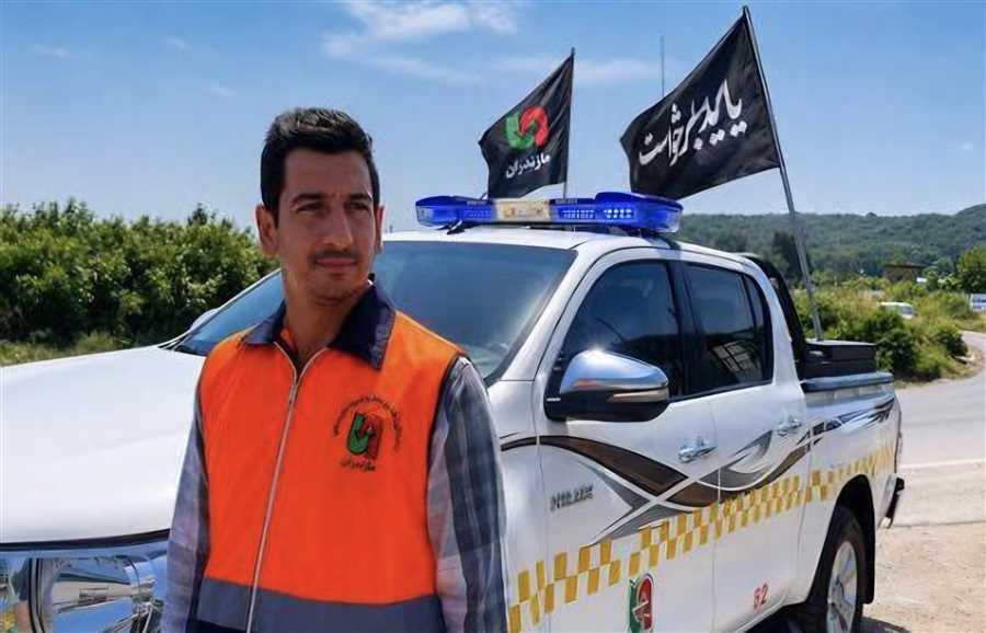 همراهی راهداری مازندران با عزاداران امام شهید