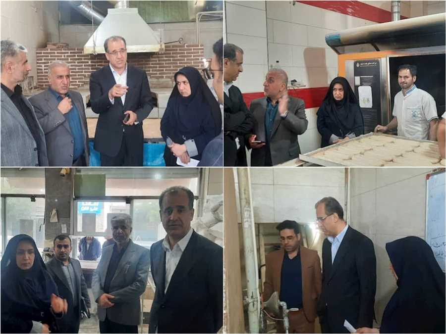 برگزاری مانور پایداری فعالیت نانوایی‌ها در ساری