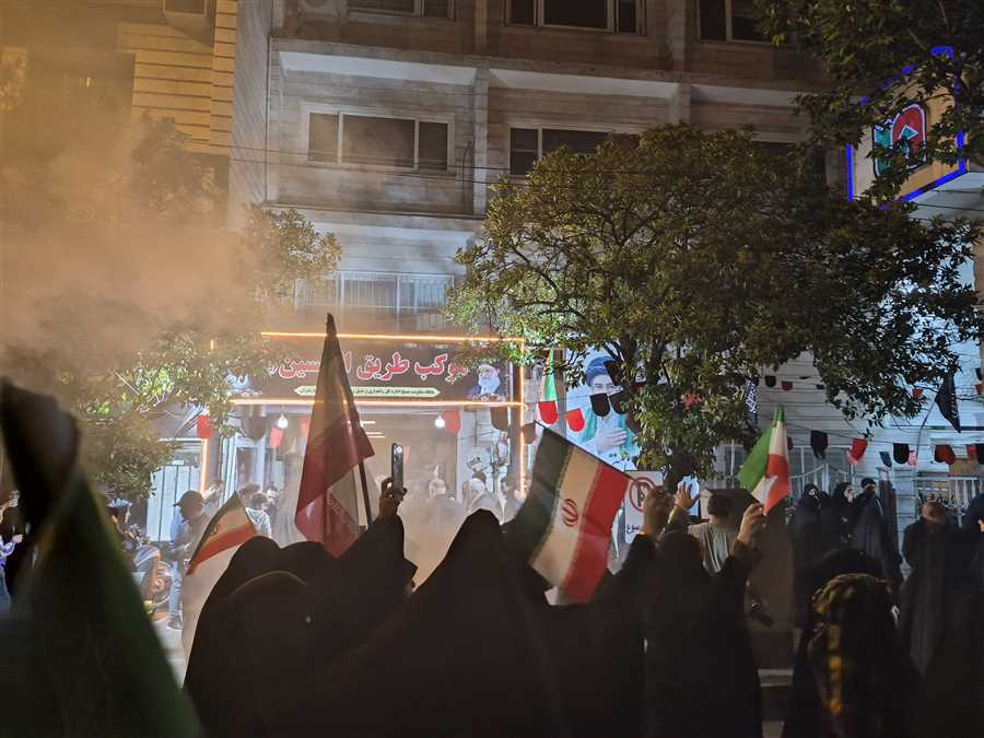 چراغ موکب "طریق الحسین" روشن است + تصاویر