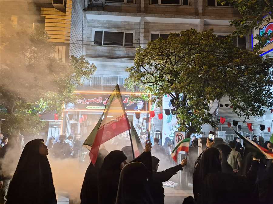 چراغ موکب "طریق الحسین" روشن است + تصاویر